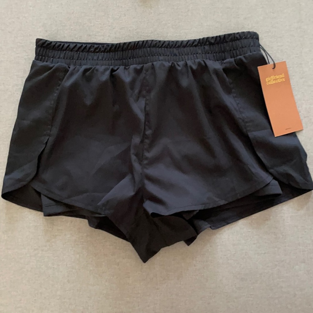 NWT Girlfriend Black Trail Short